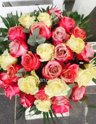 Bouquet di Rose colori assortiti