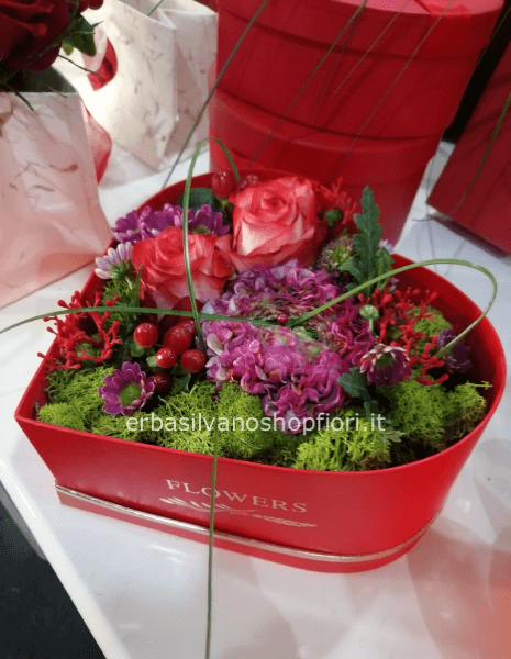 FlowerBox a forma di cuore