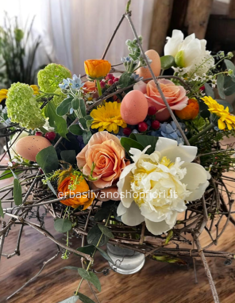 Nido-bouquet Pasqua